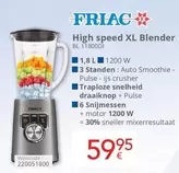 High speed XL Blender BL 1180DI