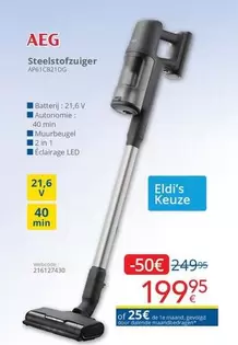 De - Steelstofzuiger AP61CB21DG