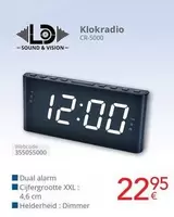 Klokradio CR-5000