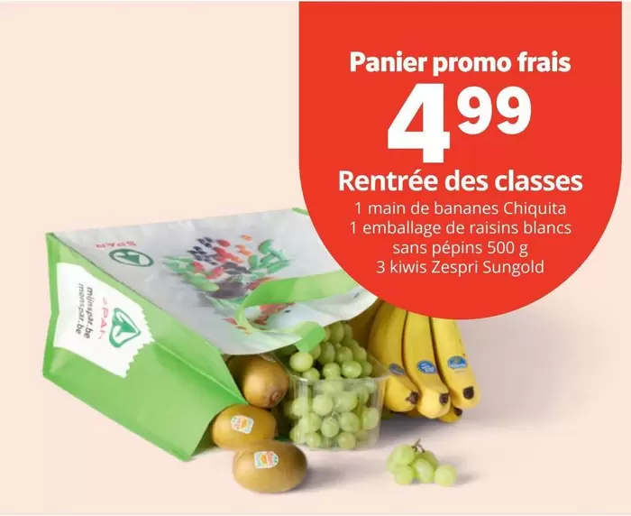 De - Panier promo frais