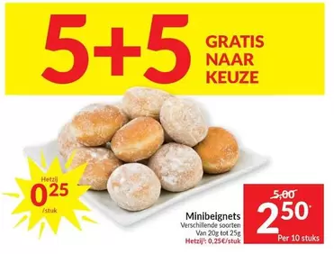 Mini beignets