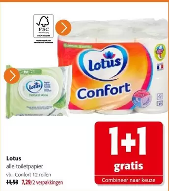 Confort toilet paper