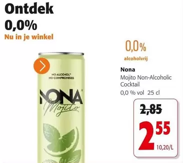 Nu - Mojito Non-Alcoholic Cocktail