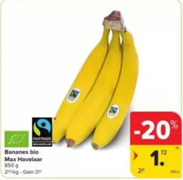 Bananes bio