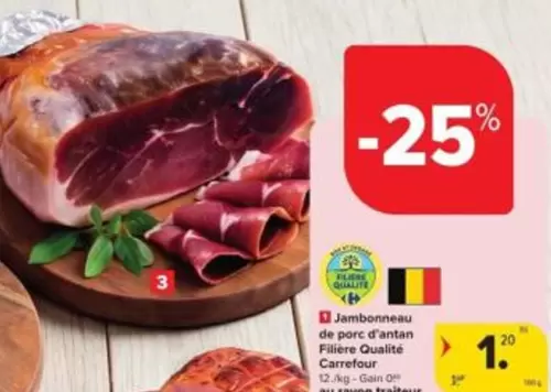 De - Jambonneau de porc d'antan