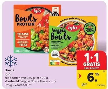 Veggie Bowls Thaise curry