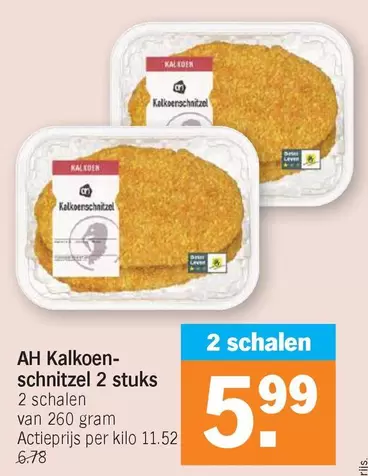 Kalkoen-schnitzel
