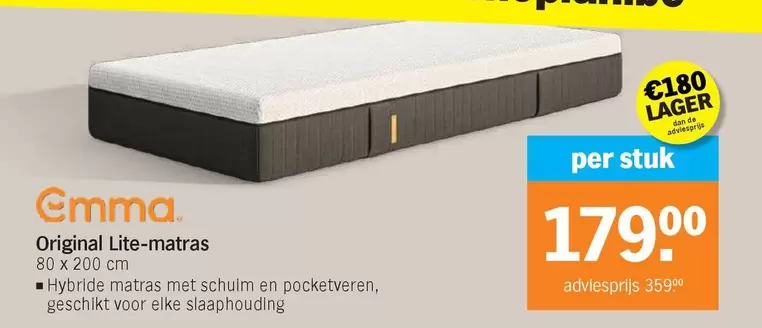 De - Original Lite-matras