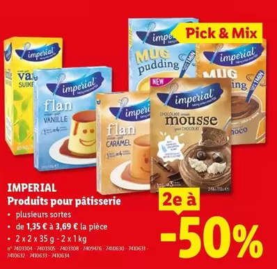 Mix - Produits pour pâtisserie