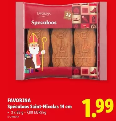 Speculoos Saint-Nicolas 14 cm