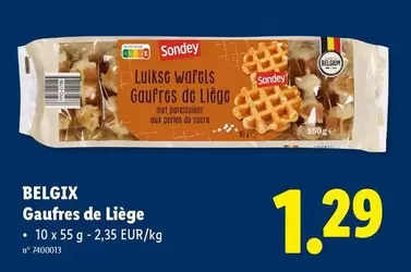 De - Luikse wafels Gaufres de Liège