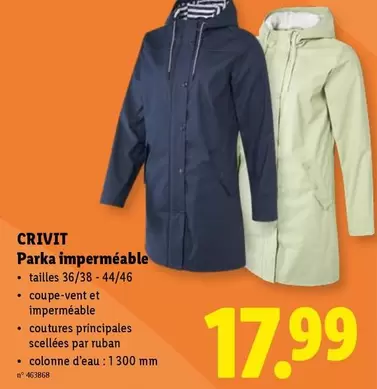 Parka imperméable