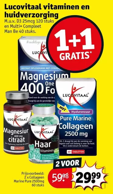 Be - Lucovitaal vitaminen en huidverzorging