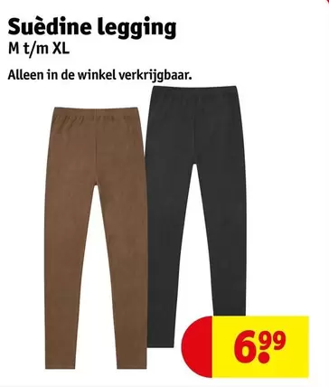 De - Suèdine legging