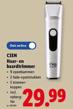 Haar- en baardtrimmer