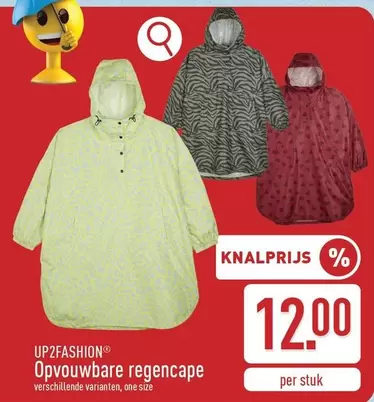 One - Opvouwbare regencape