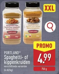 Spaghetti- of kippenkruiden