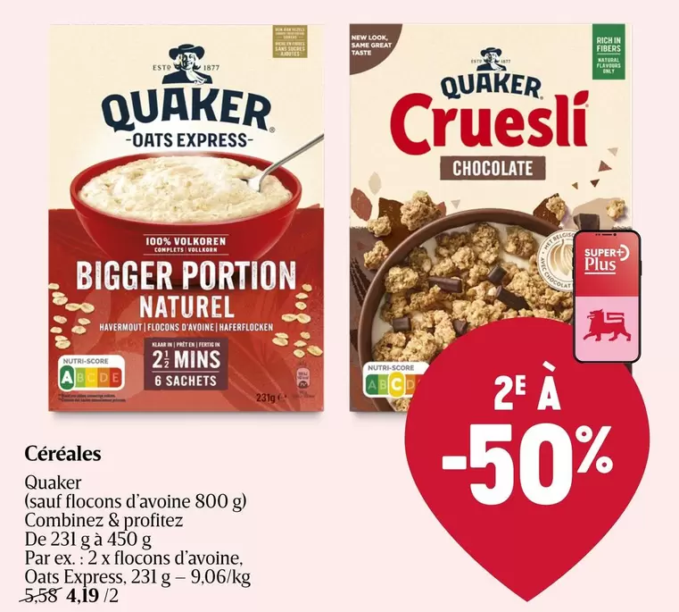 Express - Oats , Cruesli Chocolate