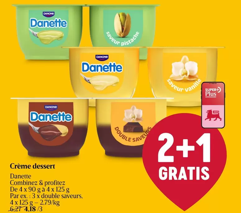 De - Crème dessert