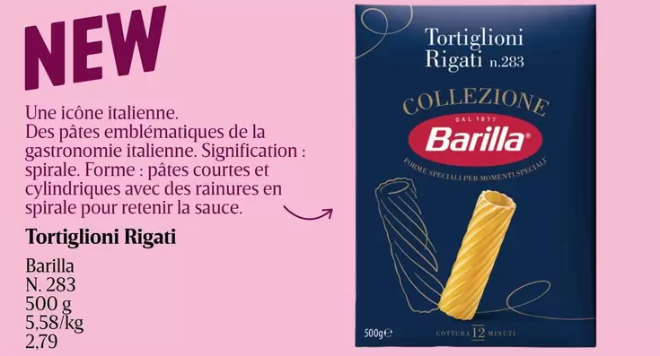 De - Tortiglioni Rigati N. 283