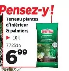 Terreau plantes d'intérieur & palmiers