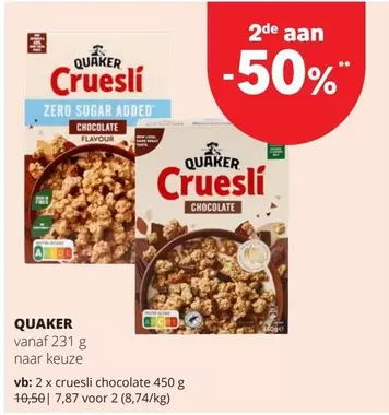 Cruesli Chocolate