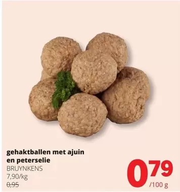 Gehaktballen Met Ajuin En Peterselie