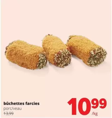 bûchettes farcies
