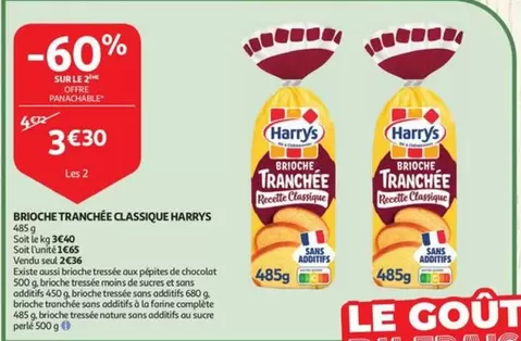 De - BRIOCHE TRANCHEE CLASSIQUE