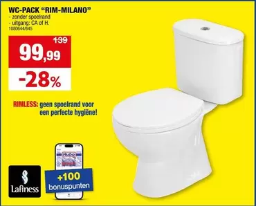 WC-PACK "RIM-MILANO"