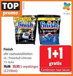 Mega - vaatwastabletten Powerball Ultimate