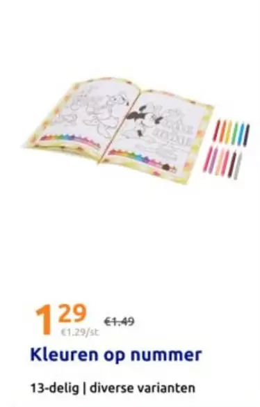 Kleuren op nummer