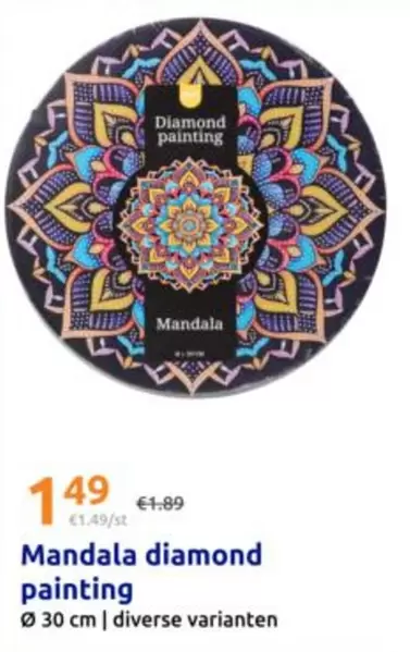 Mandala - diamond painting