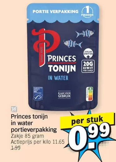 Princes - Prinses Tonijn in water