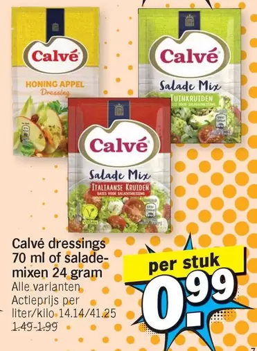 Mix - Salade / Honing Appel Dressing