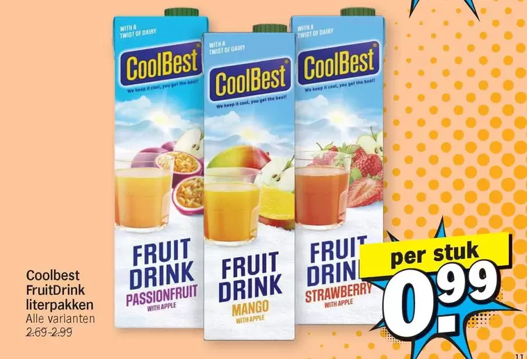 Cool - Fruit Drink literpakken