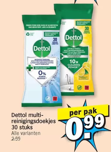 Dettol - multi-reinigingsdoekjes