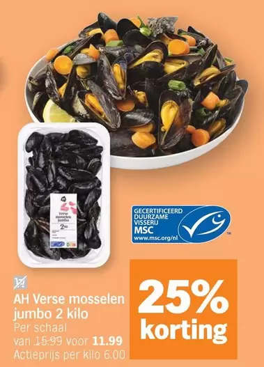 Verse mosselen