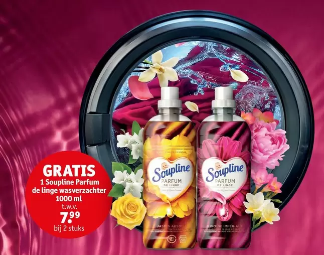 De - Soupline Parfum de linge wasverzachter