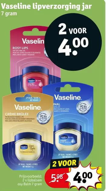 Pink - Vaseline lipverzorging jar