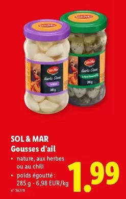 Chili - Gousses d'ail