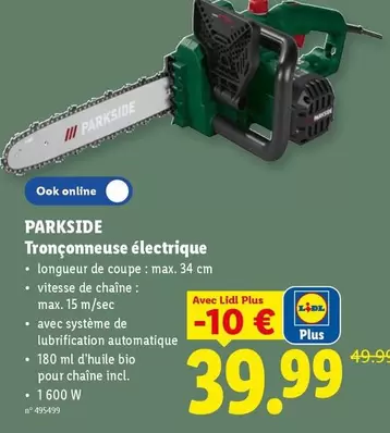 De - Tronçonneuse électrique
