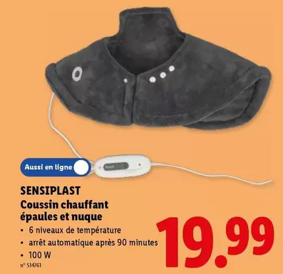 De - Coussin chauffant épaules et nuque