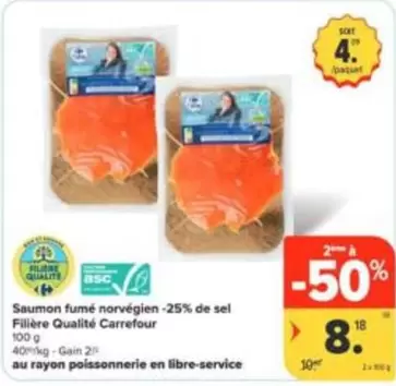 De - Saumon fumé norvégien