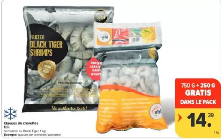Frozen - Black Tiger Shrimps