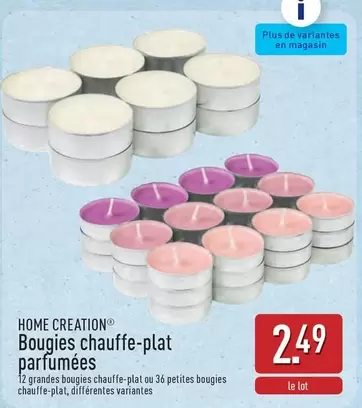 De - Bougies chauffe-plat parfumées