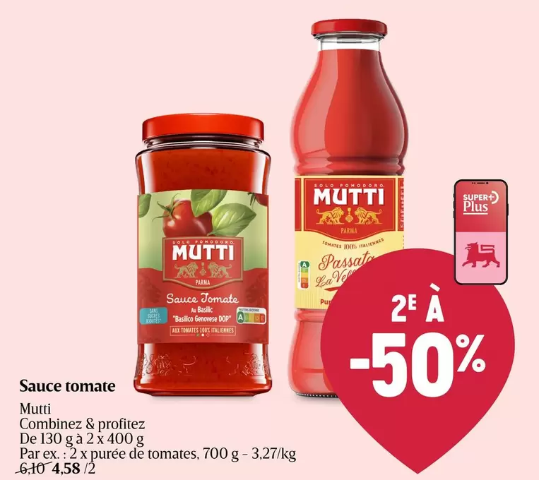 De - Sauce tomate