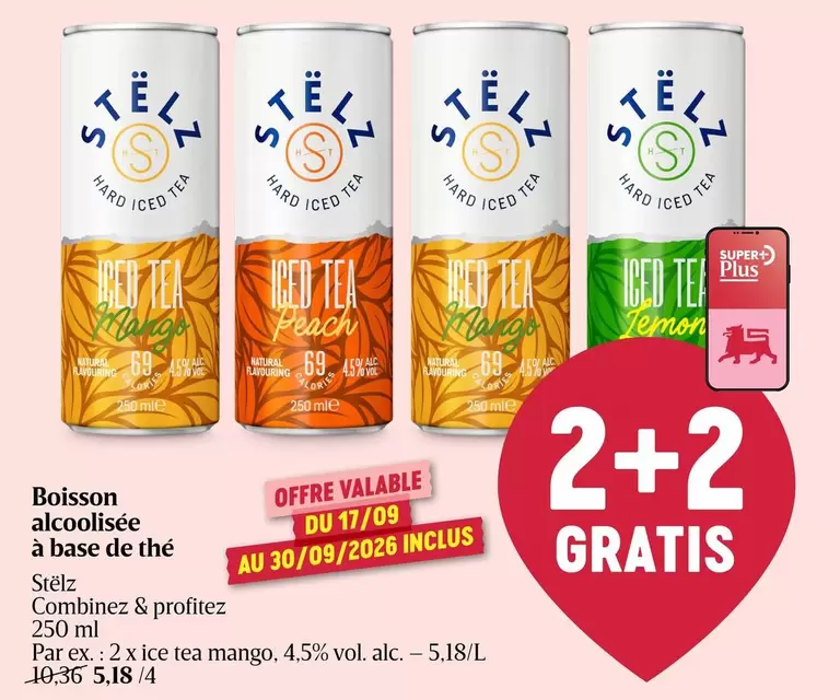 De - Iced tea mango