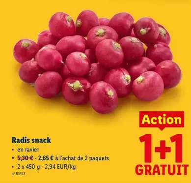 Snack - Radis snack