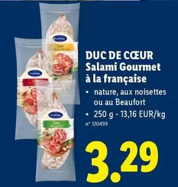 De - Salami Gourmet à la française